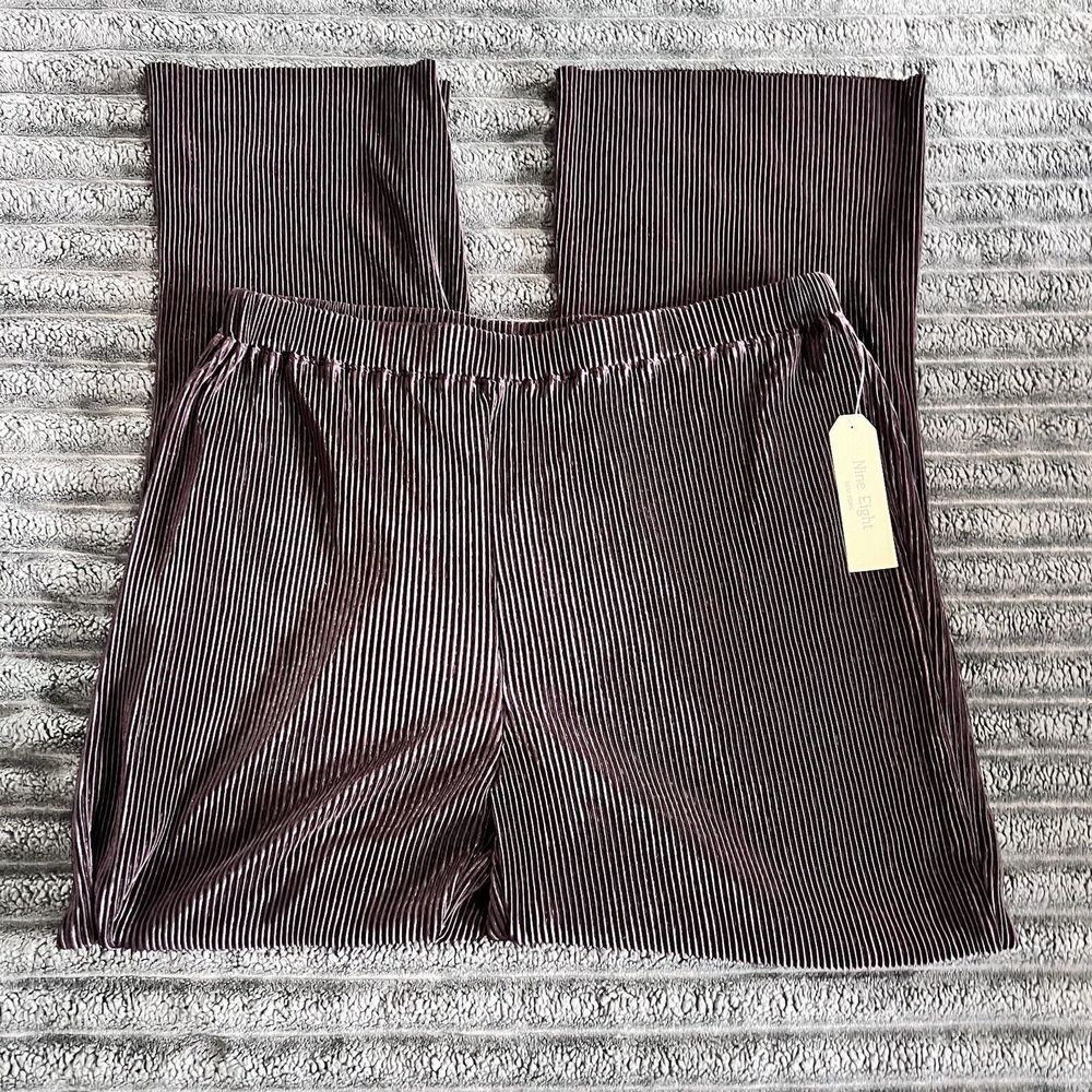 Nine Eight Black Dress Pants New Women’s Size Large Wide Leg